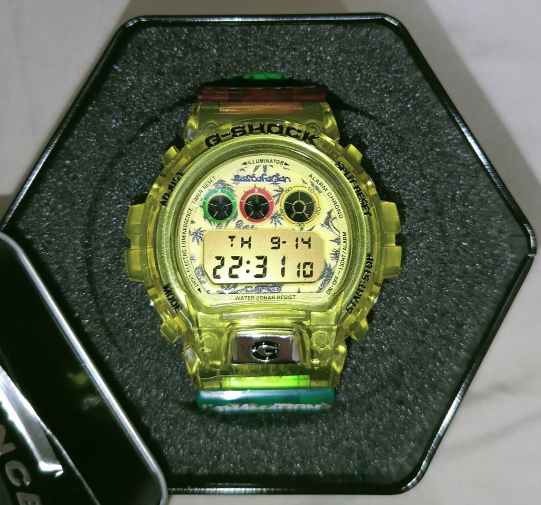 G shock rasta sales jelly