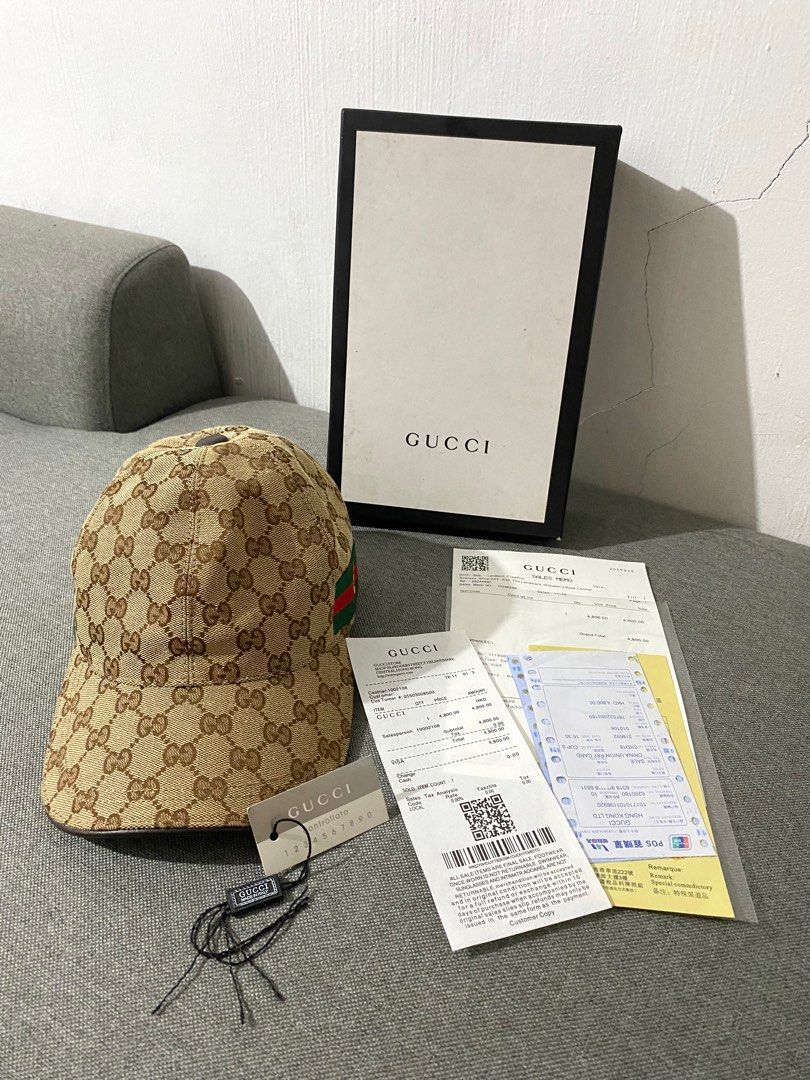 GUCCI CAP GUCCI LOVERS GUCCI GG BASEBALL GUCCI CAPS GUCCI GG Baseball Cap Men s Fashion Watches Accessories Caps Hats on Carousell