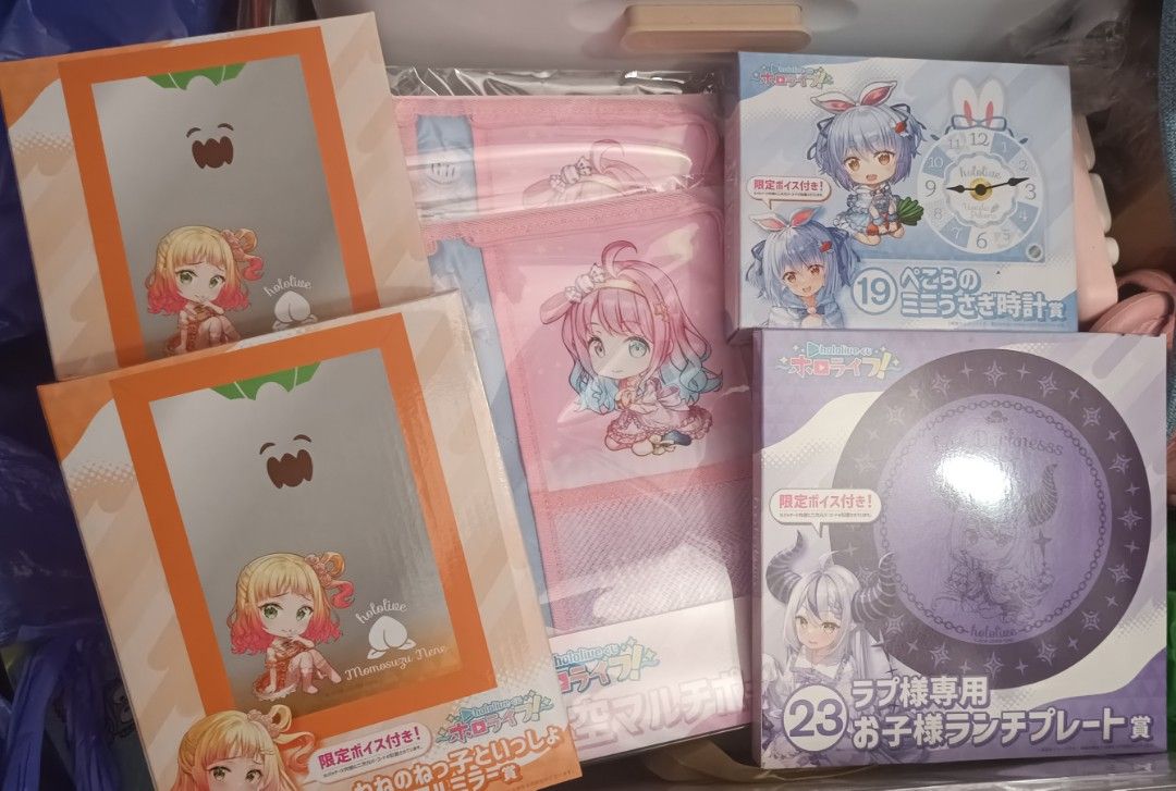 Hololive一番賞桃鈴姬森兔田La+, 興趣及遊戲, 玩具& 遊戲類- Carousell