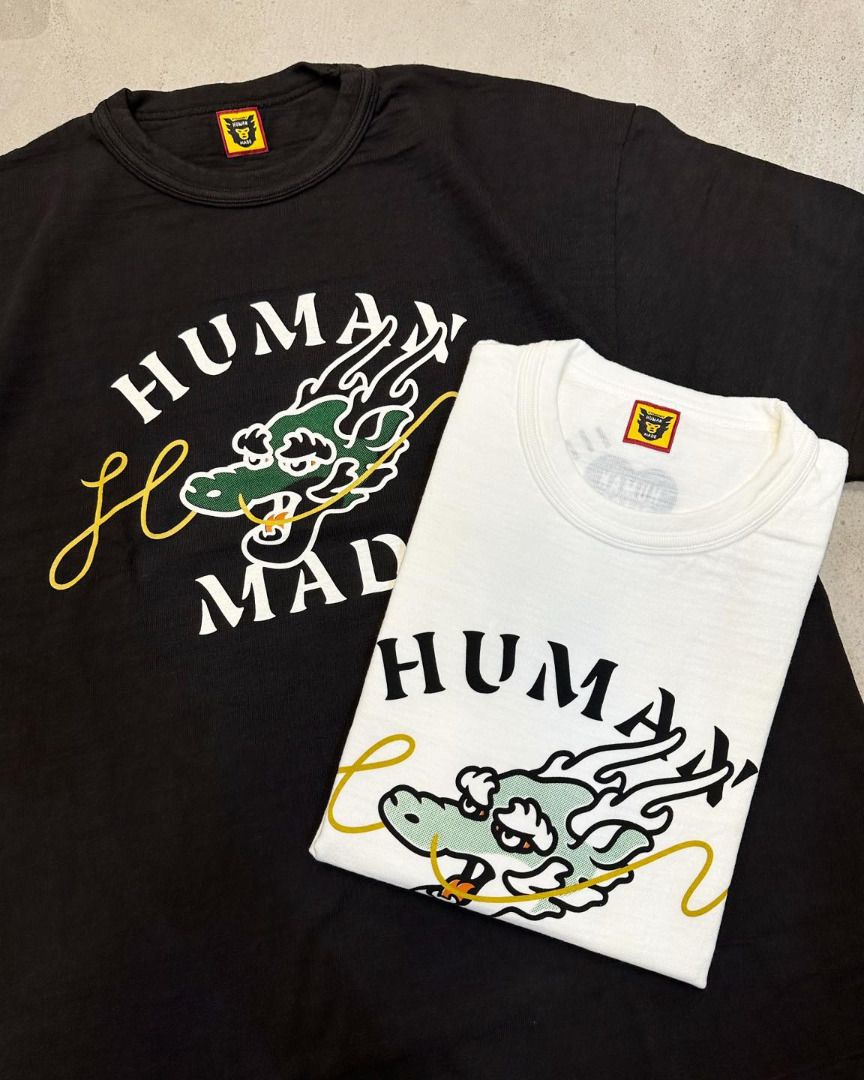 Human Made Dragon Graphic Tee 2024 龍年新年, 男裝, 上身及套裝, T