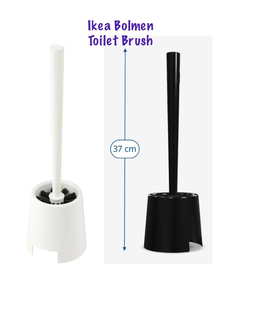 Ikea Bolmen Toilet Brush (Category: Cleaning Tools & Supplies) located in Makati City. Submitted by mtmfortune (Listing ID 1286523879, Image 1). Description: Ikea Bolmen Toilet Brush With simple design in durable plastic that effectively keeps the toilet clean. The plastic is hardwearing and durable. For Sale: LEGIT IKEA PRODUCTS! Items are ON-HAND and BRANDNEW! PM me if interested..