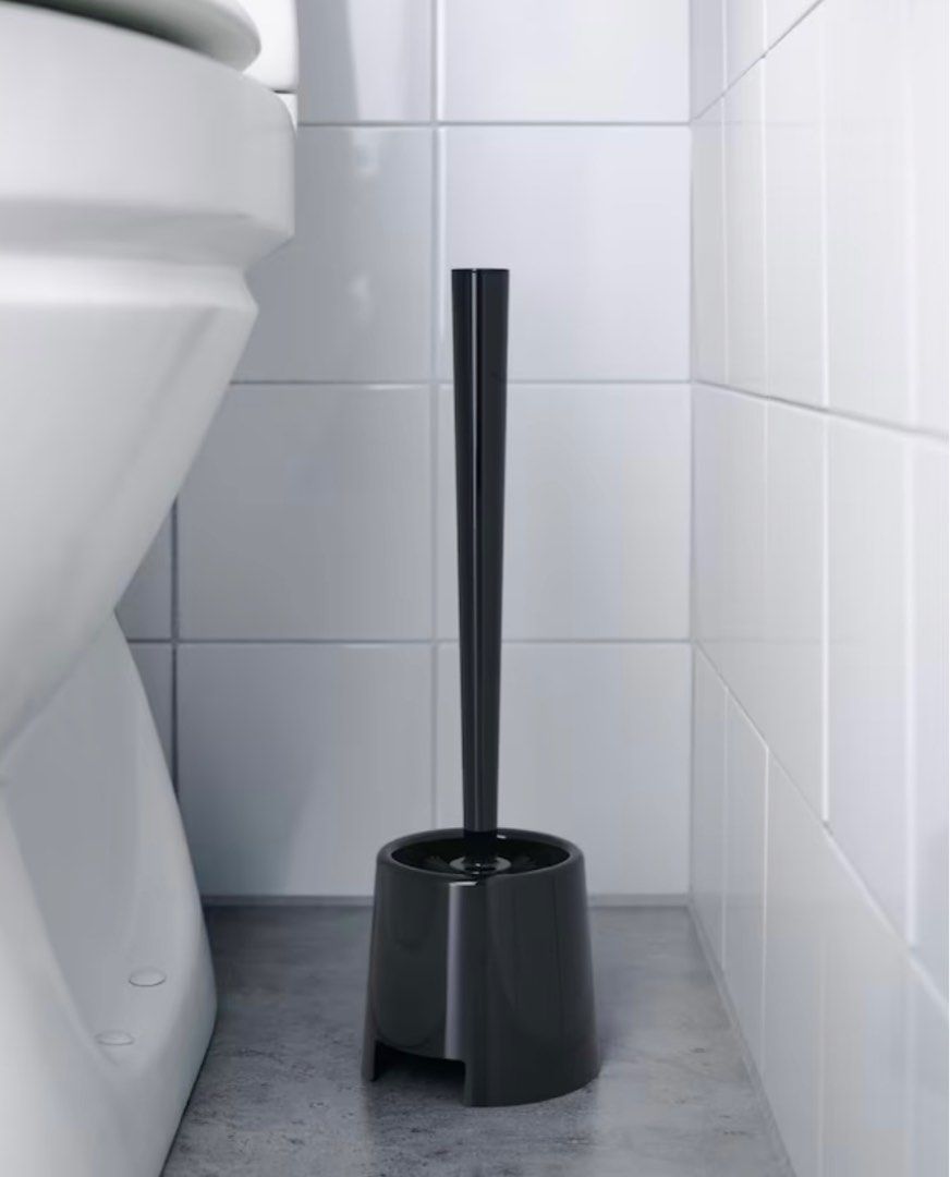 Ikea Bolmen Toilet Brush (Category: Cleaning Tools & Supplies) located in Makati City. Submitted by mtmfortune (Listing ID 1286523879, Image 3). Description: Ikea Bolmen Toilet Brush With simple design in durable plastic that effectively keeps the toilet clean. The plastic is hardwearing and durable. For Sale: LEGIT IKEA PRODUCTS! Items are ON-HAND and BRANDNEW! PM me if interested..