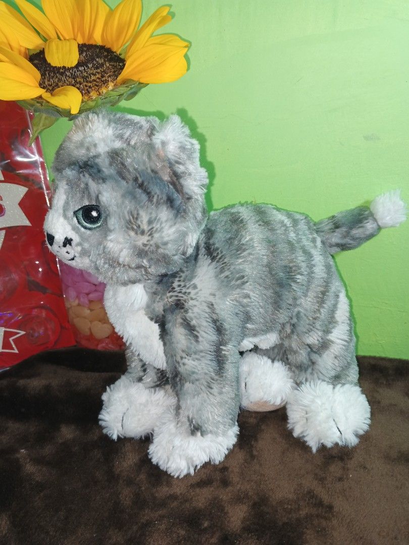 IKEA Lilleplutt Cat 10 Plush Tiger Striped Kitty Super Soft IKEA Retired Hobbies Toys Toys Games on Carousell