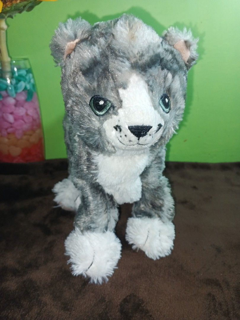 IKEA Lilleplutt Cat 10 Plush Tiger Striped Kitty Super Soft IKEA Retired Hobbies Toys Toys Games on Carousell