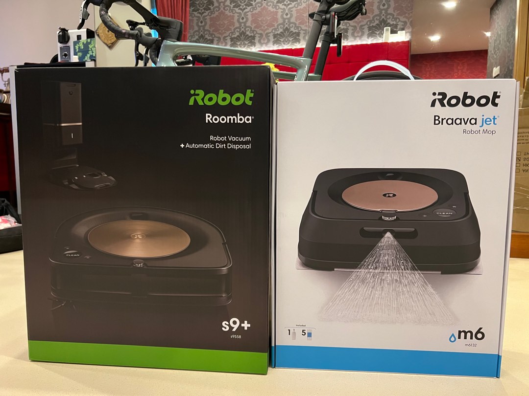 iRobot ルンバ s9+ ＆ Braava jet m6 セット｜付属品あり ルンバ s9+