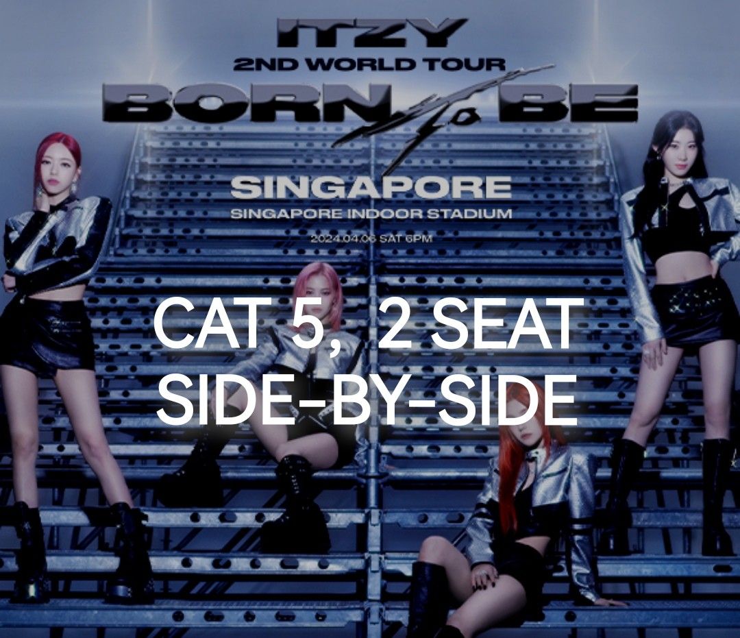 ITZY 2ND WORLD TOUR IN SINGAPORE, Singapore Sports Hub