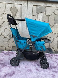 Joovy Caboose Double stroller can convert to sit and stand tandem stroller