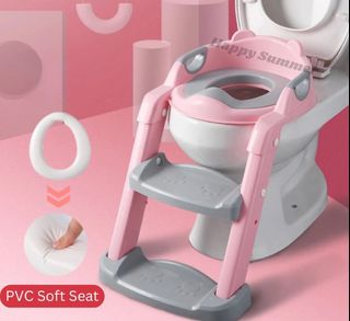 Potty Training Seat for Boys and Girls with Handles, Fits Round & Oval Toilets, Non-Slip with Splash Guard, Includes Free Storage Hook - Jool Baby