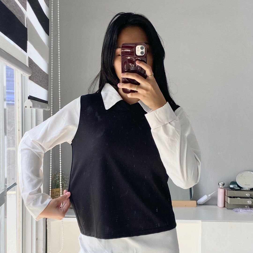 Girl polo shirt outfit discount
