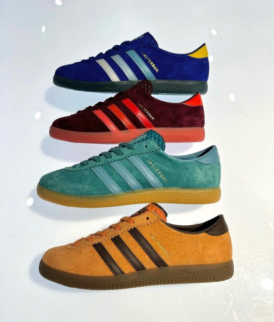 adidas gazelle silver green womens AD Amsterdam (Premium ++)  Bazaari