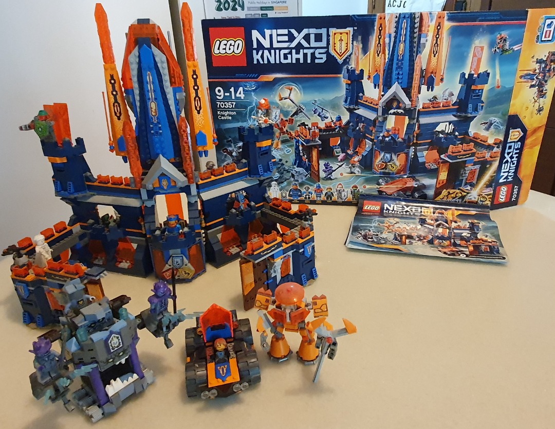 LEGO 70357 Nexo Knights Knighton Castle Used With Original