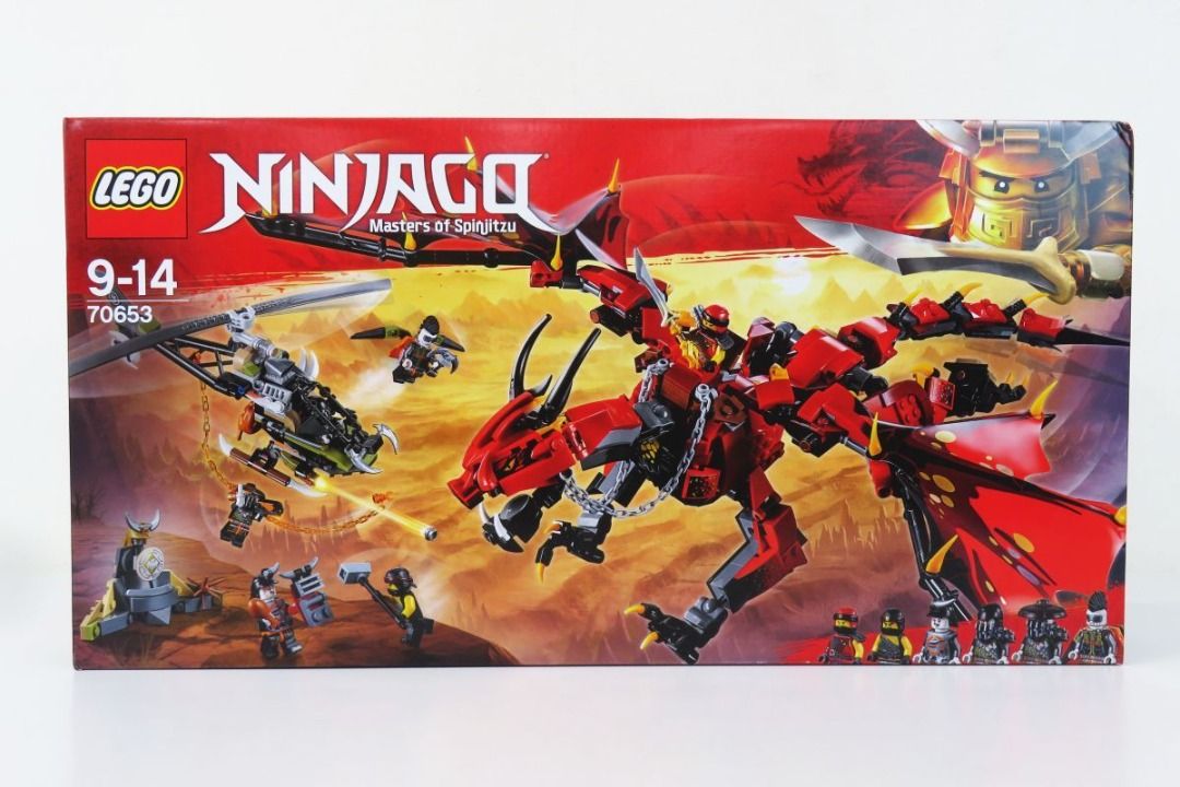 【ぜ】 Lego 70653 NINJAGO 傳奇元素龍Melusina, 玩具收藏品, 玩具, 樂高及拼