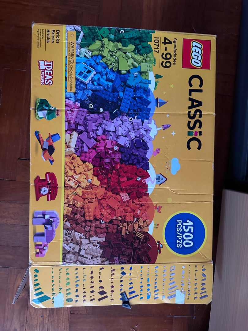 Lego classic 10717 bricks bricks bricks 1500 piece set on sale