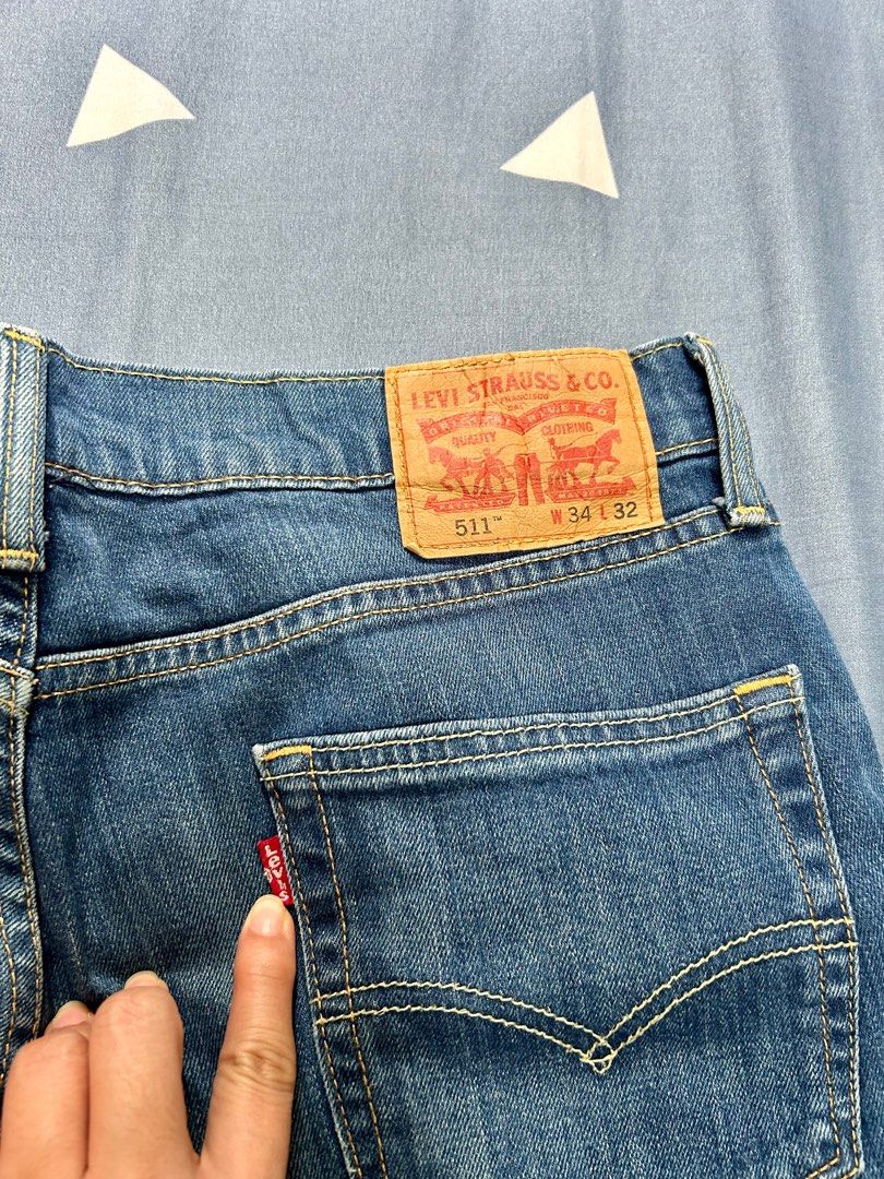 Levi s Jeans 511 W34 L32 regular slim fit Men s Fashion