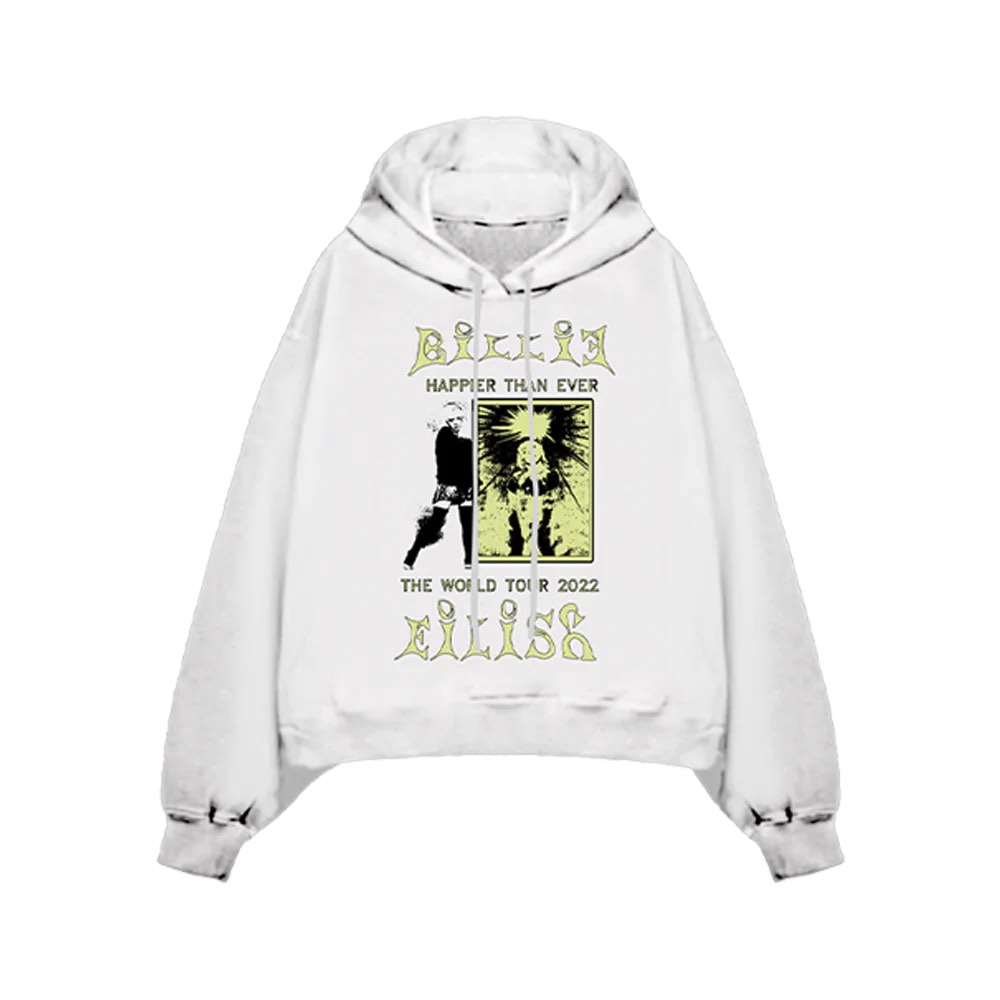 Billie eilish tour hoodie clearance