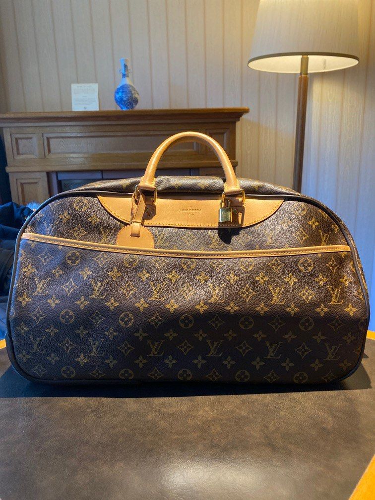 Louis Vuitton Eole Monogram Rolling Luggage Travel Duffle Bag (Category: Bags & Wallets) located in Singapore. Submitted by affordabletyre (Listing ID 1286472614, Image 1). Description: Authentic in good condition. .