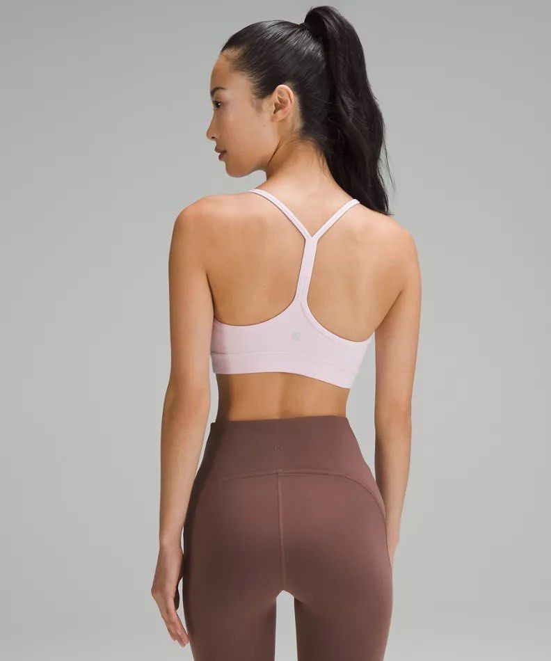 Lululemon flow Y bra Nulu light support B/C cup Asia fit, Women's Fashion,  Activewear on Carousell