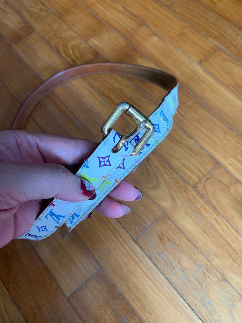 LV Louis Vuitton multicolor belts women Women s Fashion Watches Accessories Belts on Carousell