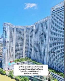 📌Makati City,West Tower One Rockwell -Foreclosed Condominium for sale!