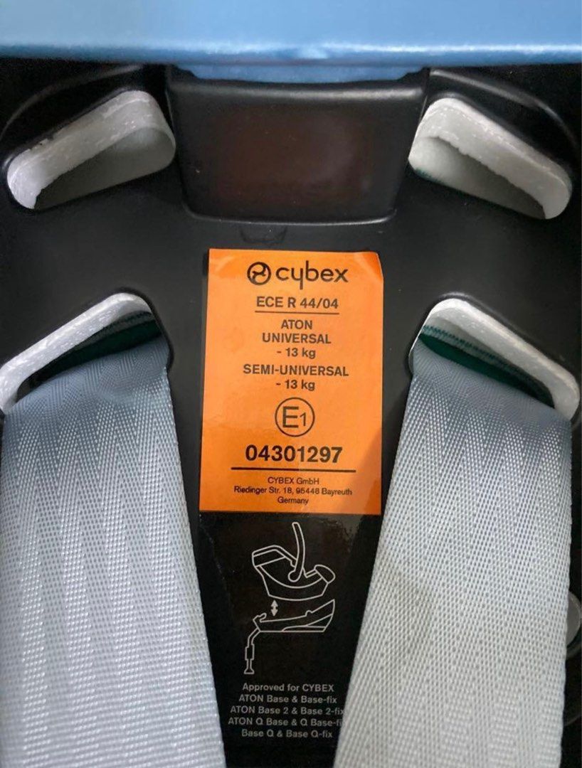 Mamas Papas x Cybex Aton Baby Carrier Car Seat Babies Kids
