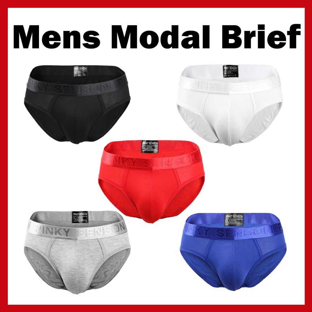Men Brief Men Underwear - Classic Design Modal Brief, Men's Fashion ...