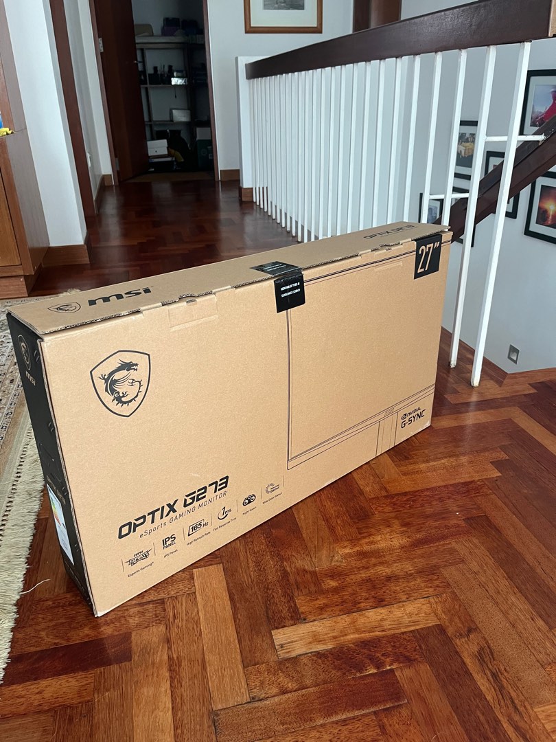 MSI Optix G273 Gaming Monitor, Computers & Tech, Parts & Accessories