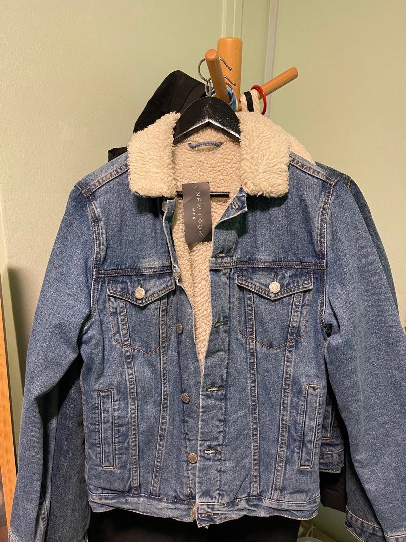 New Look Light Denim Jacket Men s Fashion Coats Jackets and