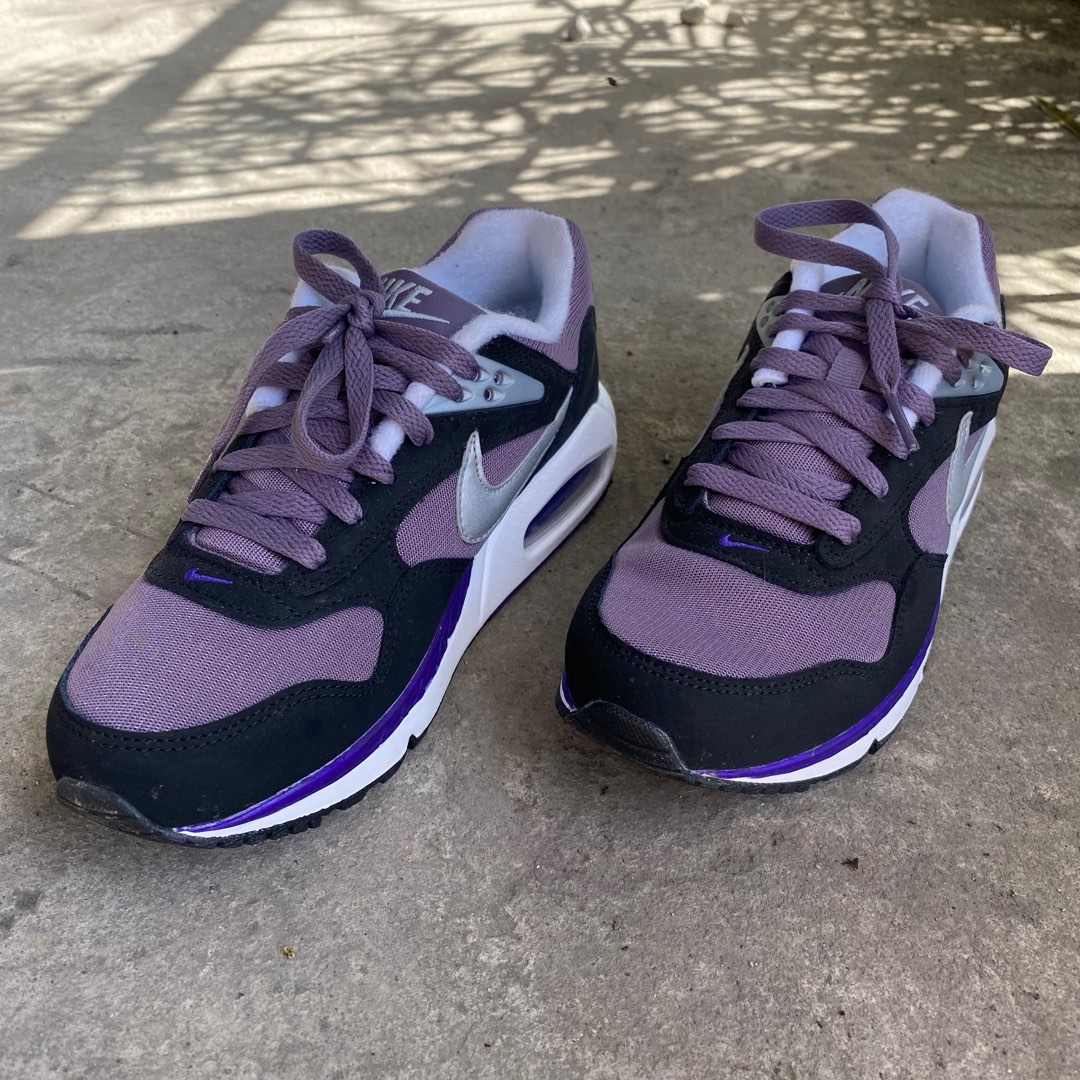 Nike Airmax Correlate Dark Plum Rubber Shoes Purple Sneakers Violet