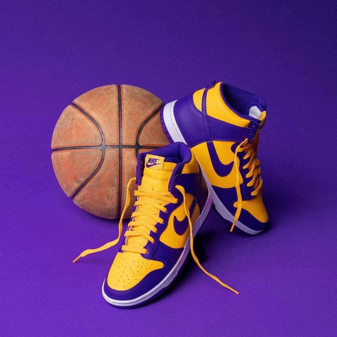 Dunk Hi Retro Lakers