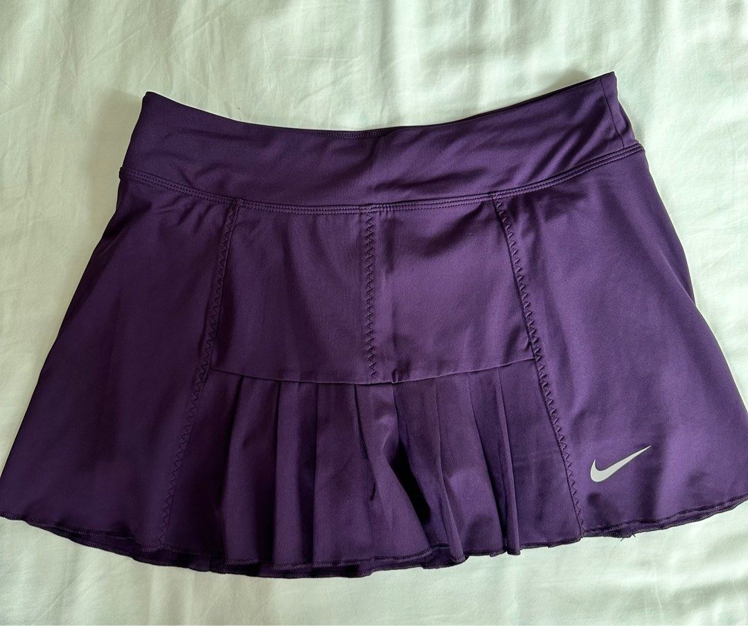 Purple nike tennis skirt online