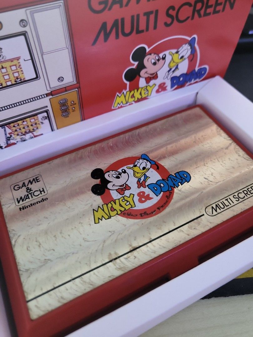 Nintendo game & watch mickey and donald (faulty), Video Gaming