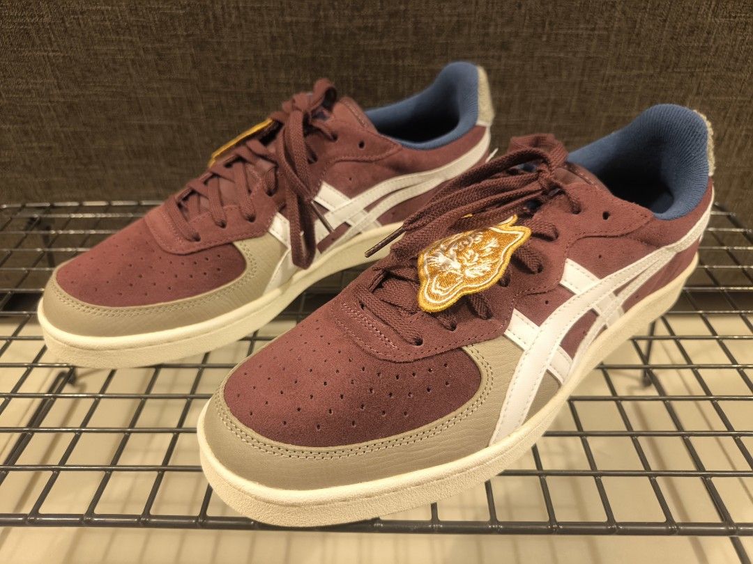 Onitsuka Tiger Shoes Sneakers GSM Port Royal White UK9 US10 EU44 28cm GSM PERFORATED SUEDE SNEAKERS IN PORT ROYAL Brand New in Box Unworn