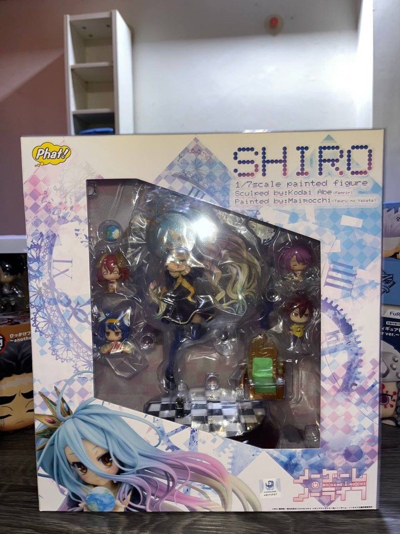 BNIB Phat!Company - Shiro No Game No Life, Hobbies & Toys, Toys & Games on  Carousell