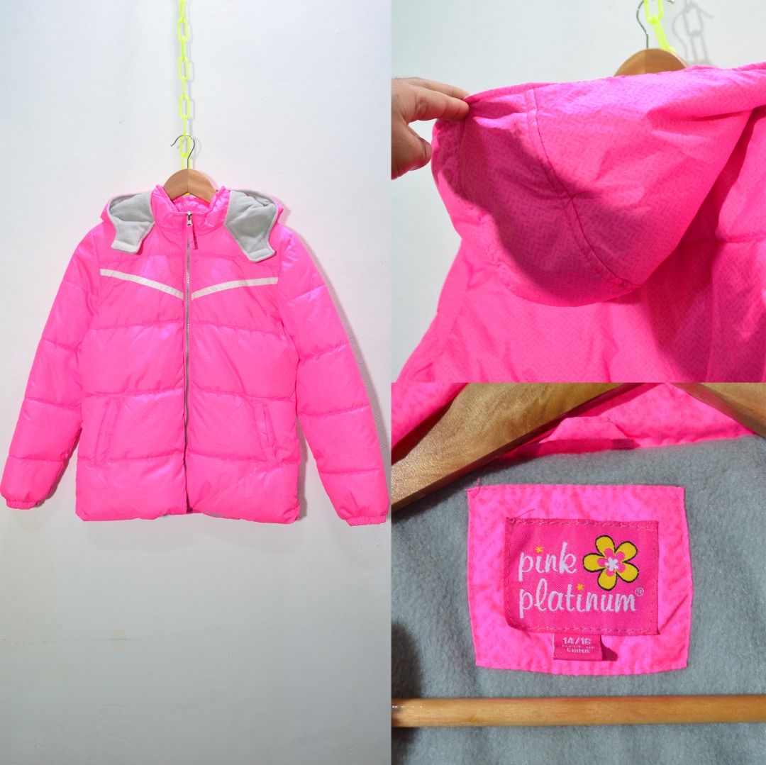 Pink platinum jacket deals