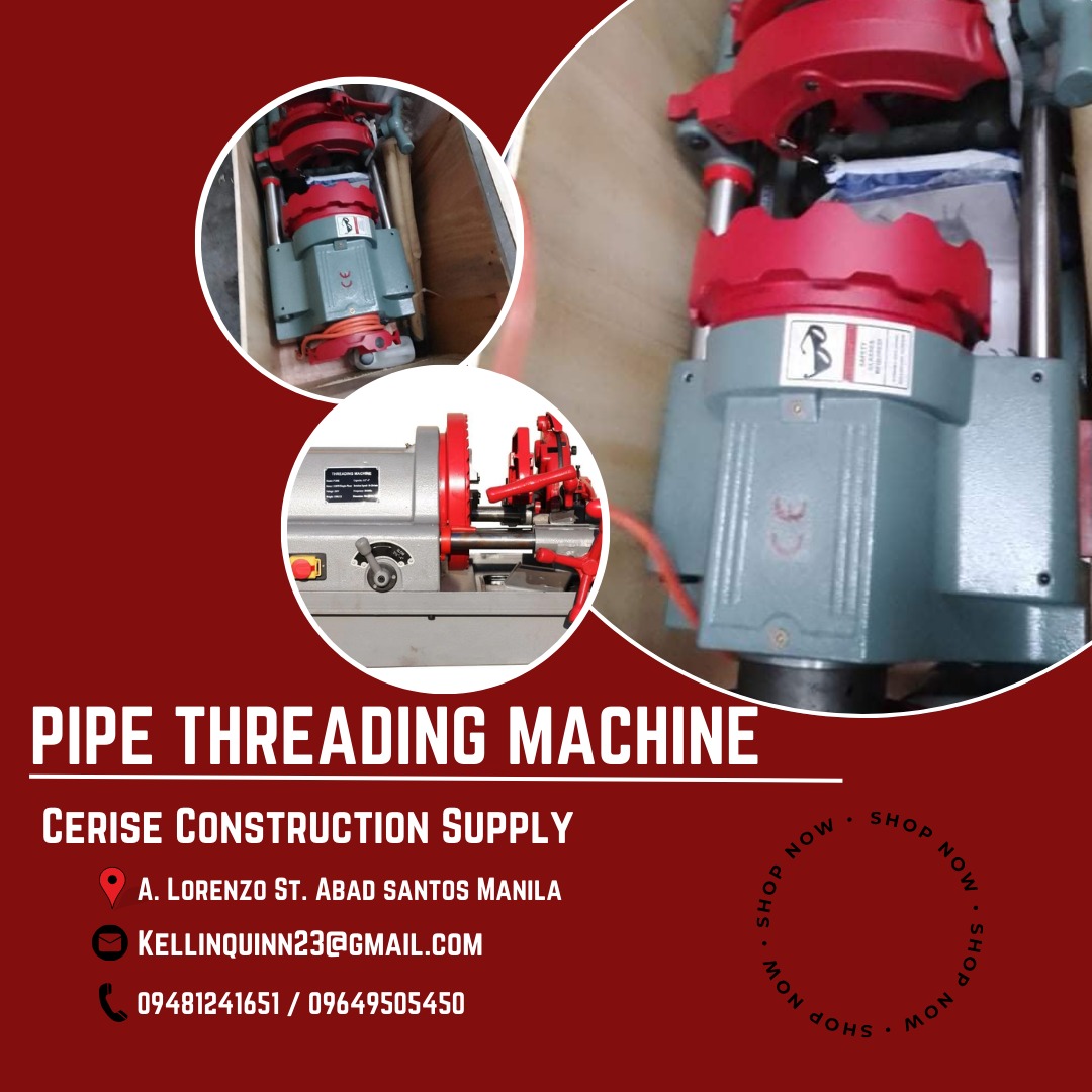 Pipe Threading Machine, Commercial & Industrial, Construction Tools ...