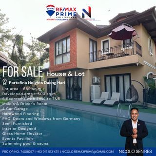 Portofino Heights House with Pool For Sale