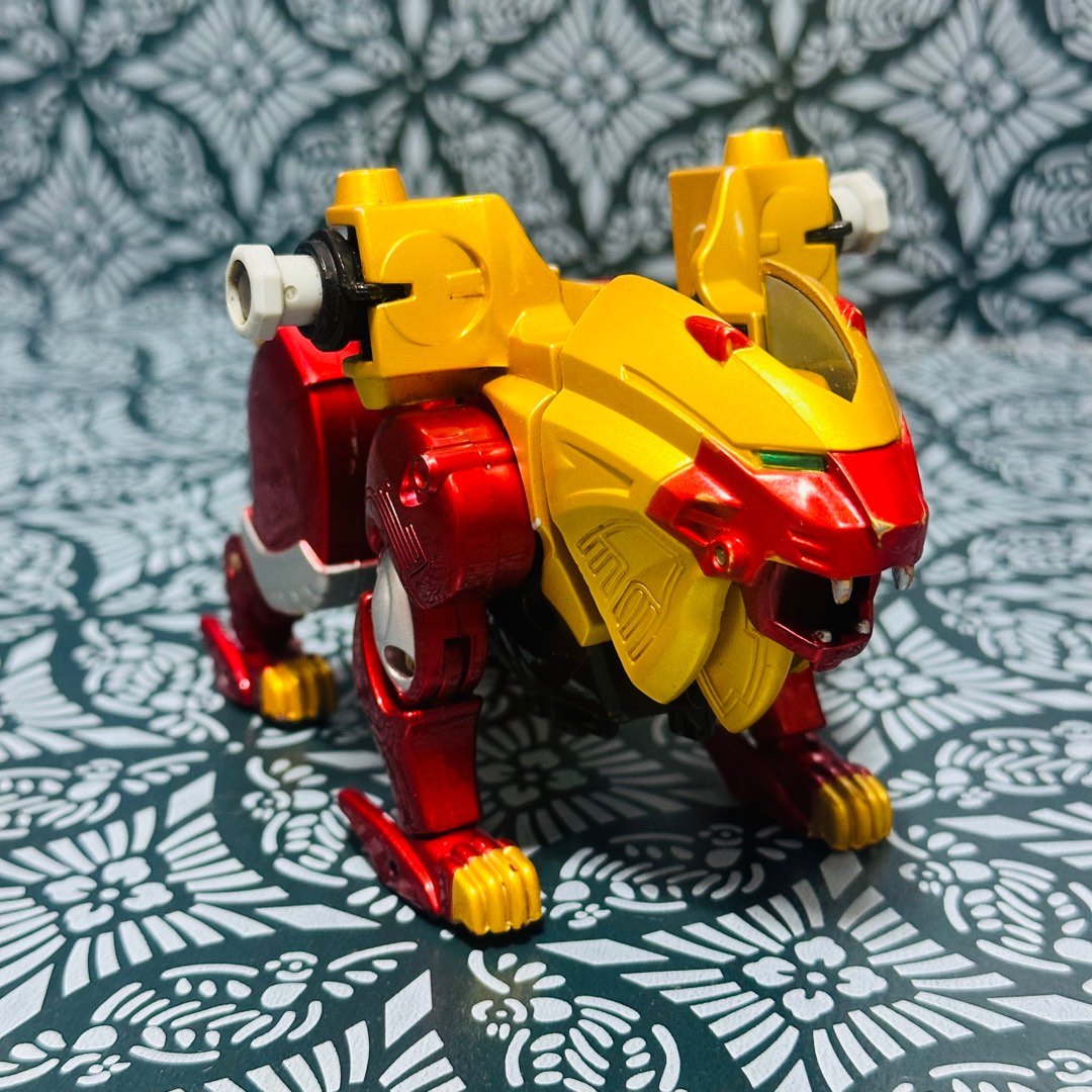 POWER RANGERS DX Deluxe Wild Force Megazord Red Lion Zord GaoRanger ...