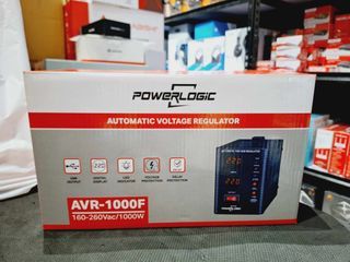 ⭐Powerlogic AVR-1000F Automatic Voltage Regulator 160-260Vac/1000W AVR