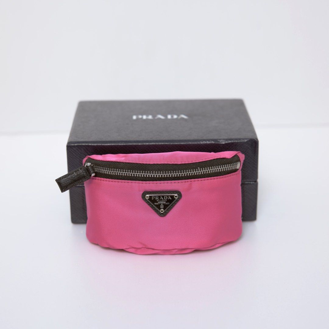 PRADA Prada Armband Pouch Fuchsia Carousell
