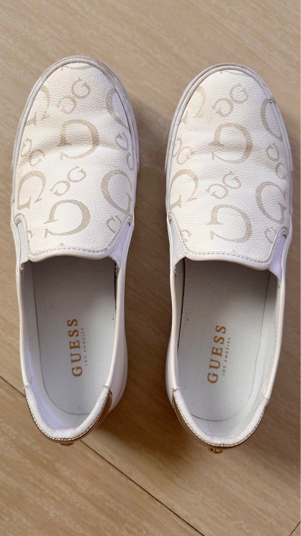 Guess slip ons top
