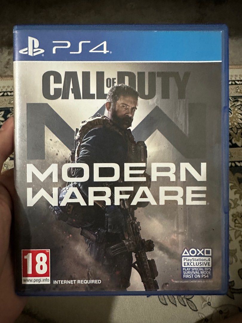 PS4 CALL OF DUTY MODERN WARFARE Video Gaming Video Games