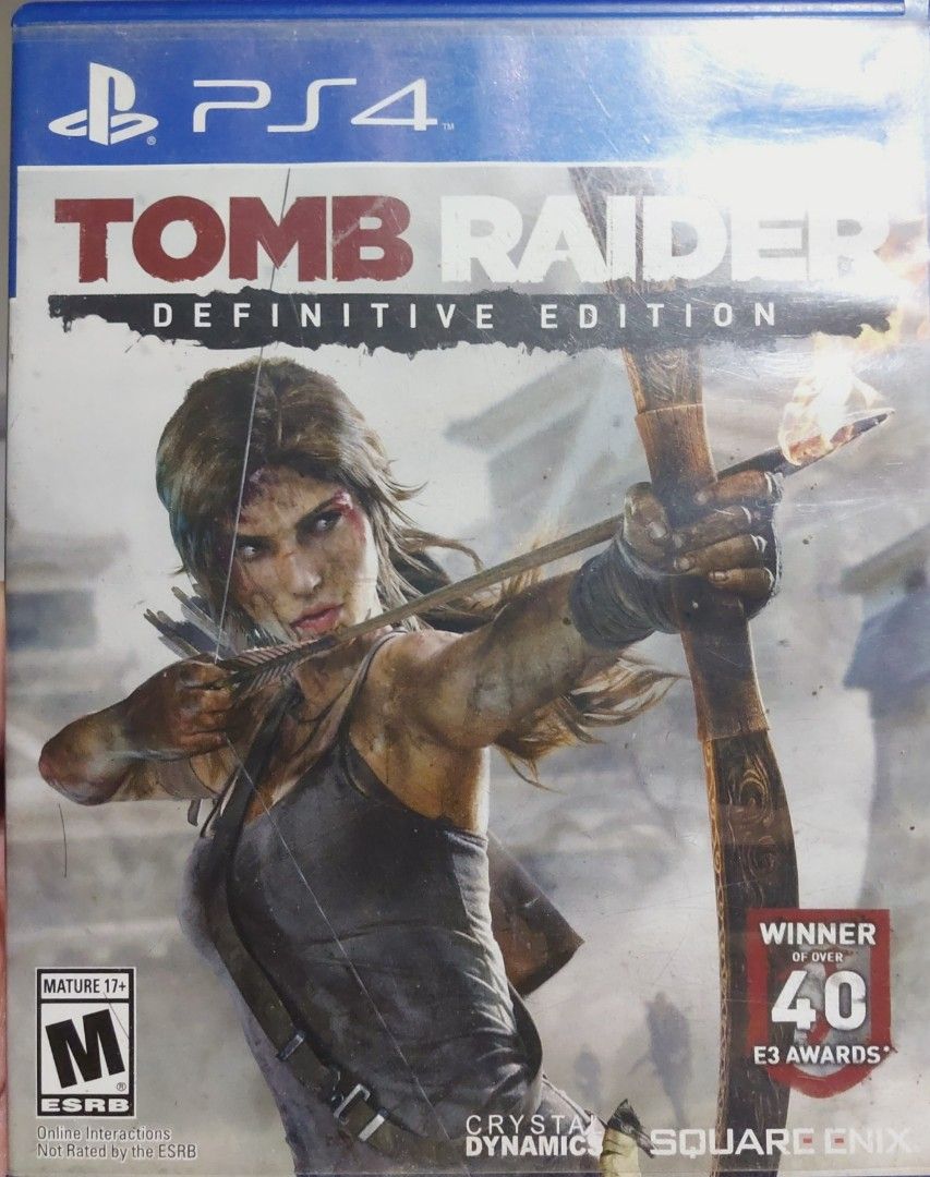 PS4 Tomb Raider DEFINITIVE EDITION, Video Gaming, Video Games, PlayStation  on Carousell