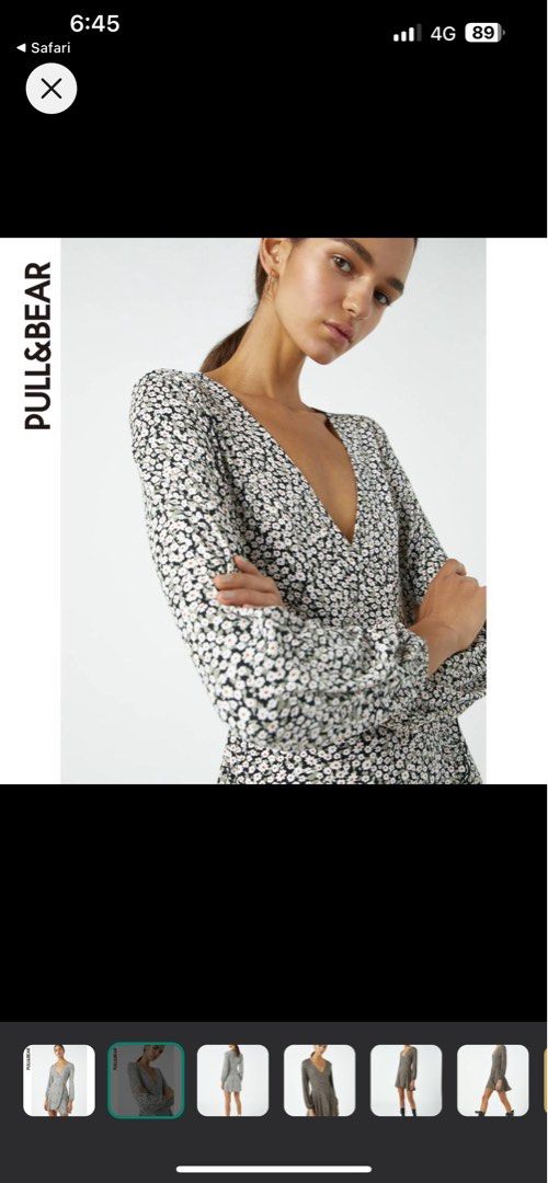 Pull and bear leopard new arrivals dress