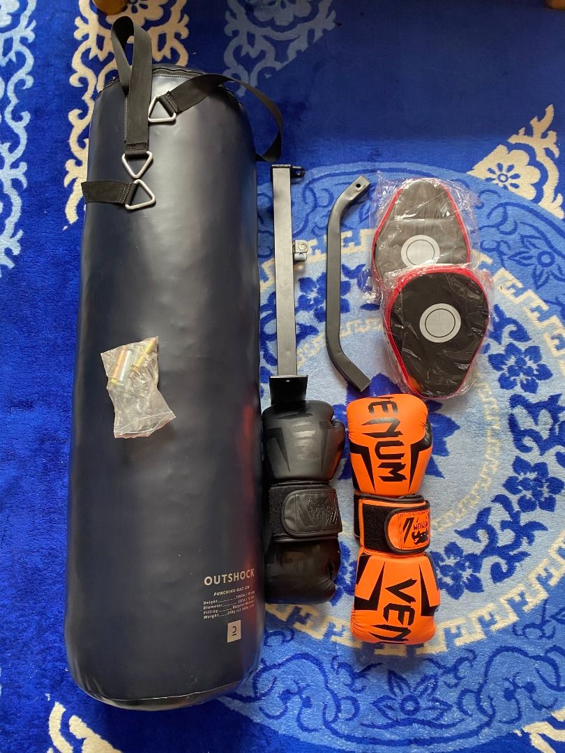Punching bag combo set on sale