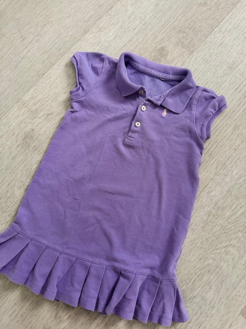 Ralph lauren little hotsell girl polo dress