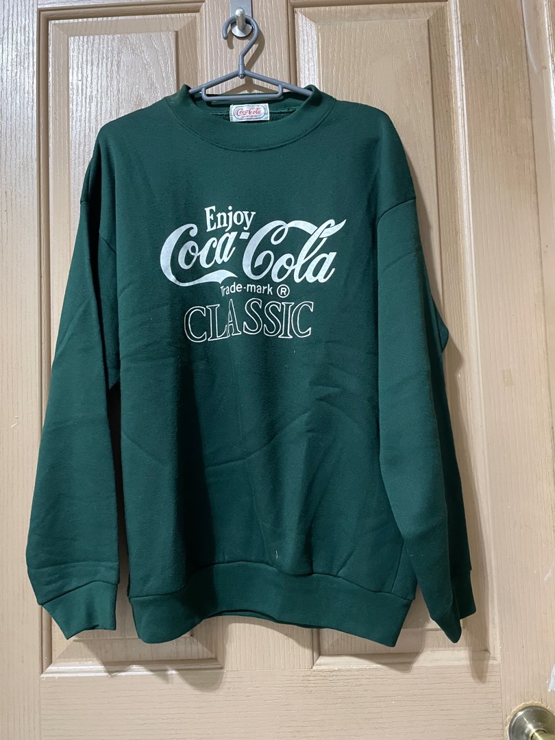 Vintage coca cola crewneck on sale