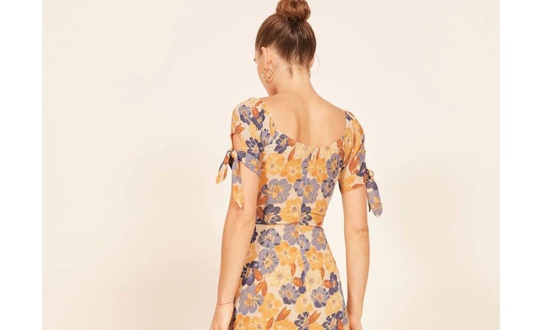 Reformation meredith dress cheap