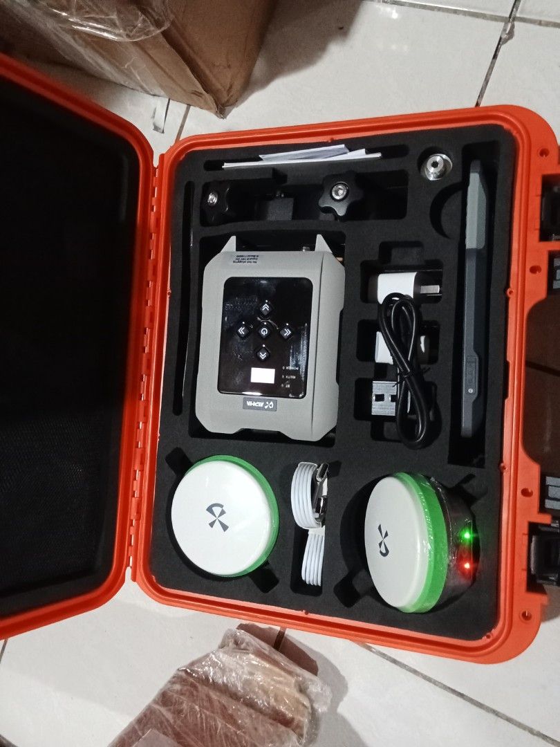 RTK ALPHA 4I GNSS (Category: Construction & Building Materials) located in Manila. Submitted by ecalnerjef66032 (Listing ID 1286435170, Image 2). Description: Alpha 4i GNSs Complete package Tripod single lock Big Tripod Single lock small Tribrach set Rtk pole External antenna external radio extender pole 30cm reflector vest dash Cleaner compass Measure tape meter stick battery tester with Freebies free demo Company: Jammybox Bbc Geoinstrument add