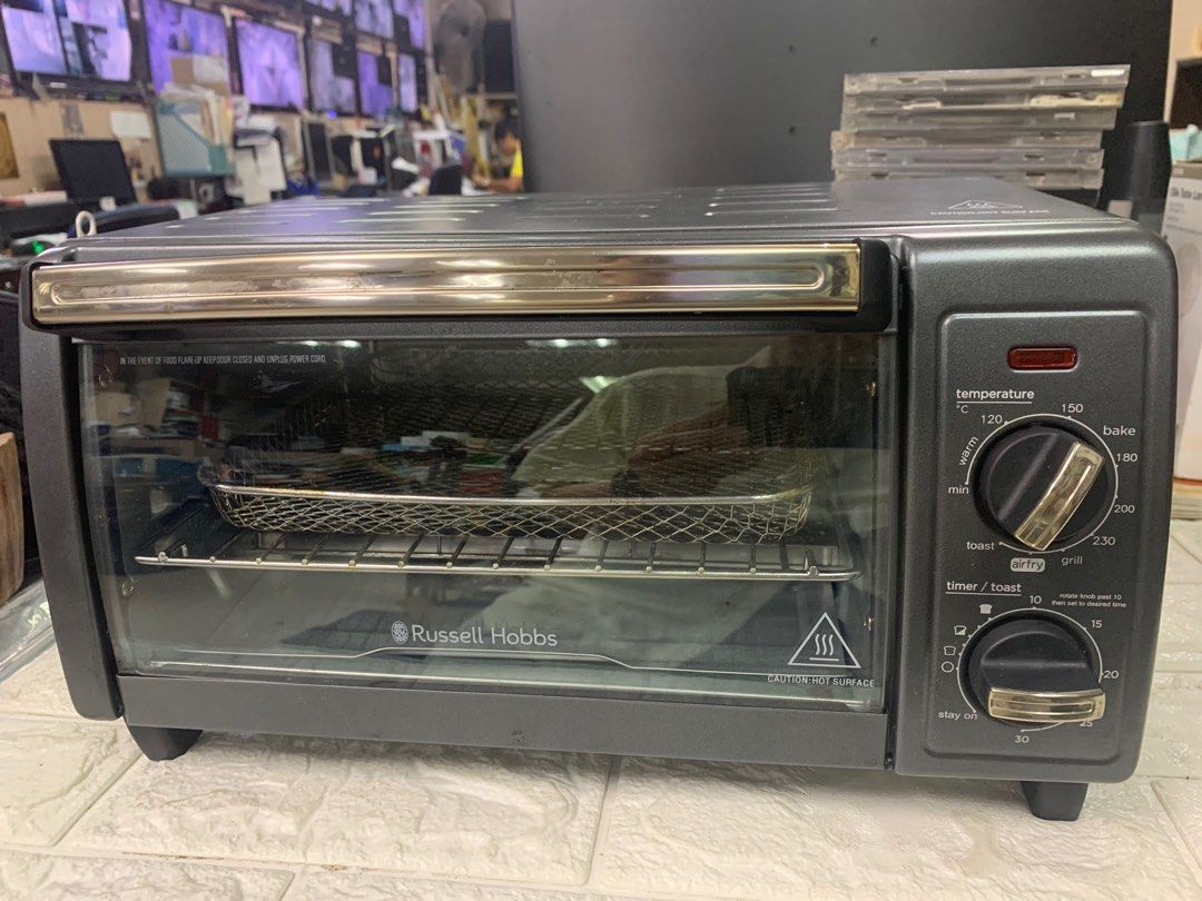 RUSSELL HOBBS RHTOAF15 Compact Air Fry Toaster Oven 220 volts TV