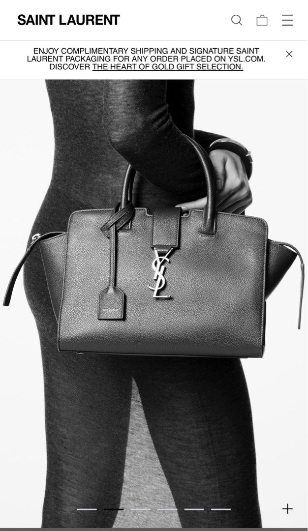 Downtown baby tote in grained leather outlet